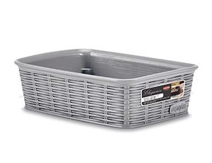 20604 - ELEGANCE kosár S szürke (STEFANPLAST 30913)