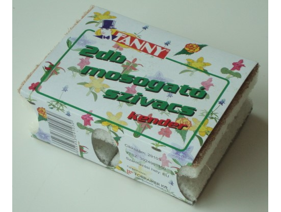 29103 - FANNY mosogatószivacs formázott 2 db KENDER (FORRAIKER 29103)