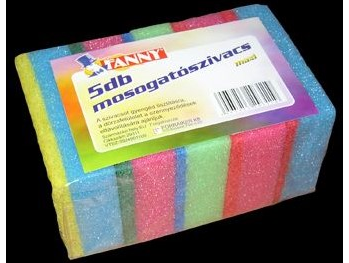 29311 - FANNY mosogatószivacs 5 db MAXI (FORRAIKER 29311)