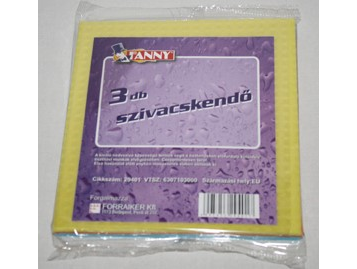 29401 - FANNY szivacskendő 3 db (FORRAIKER 29401)