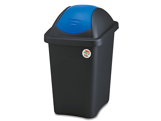 51692 - MULTIPAT szemetes 30 literes ében/kék (STEFANPLAST 70212)