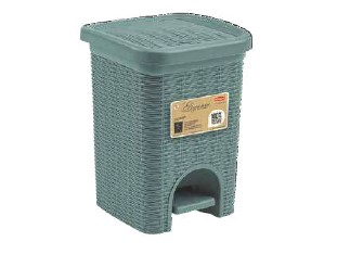 51740 - ELEGANCE pedálos szemetes 6 literes zöld (STEFANPLAST 30133)