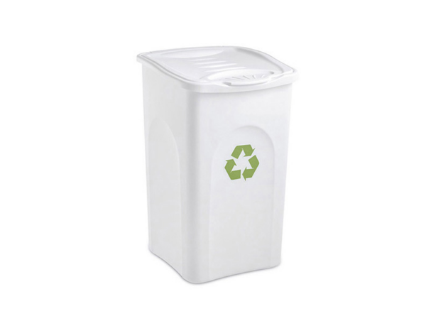 51743 - BEGREEN szemetes 50 literes fehér (STEFANPLAST 70601)