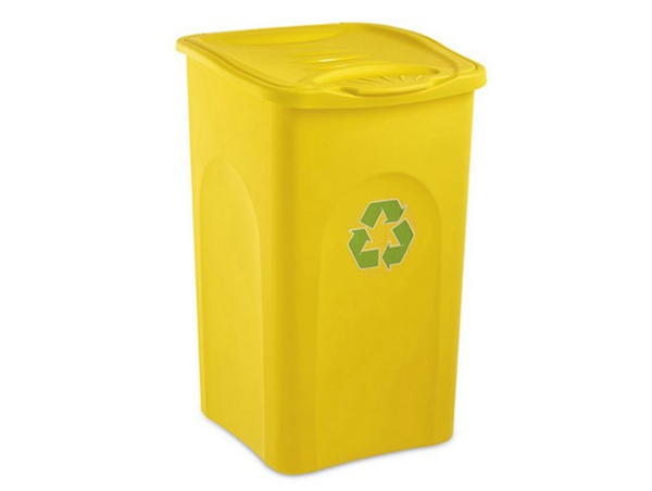 51744 - BEGREEN szemetes 50 literes sárga (STEFANPLAST 70600)
