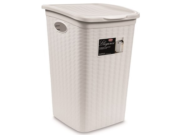 51772 - ELEGANCE szennyestartó 50 literes fehér (STEFANPLAST 30050)