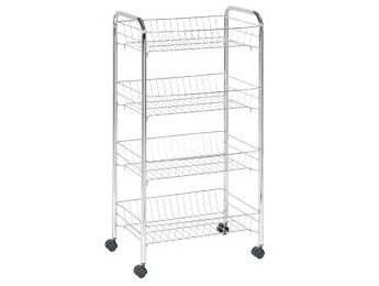 90024 - BRILLY 4 gurulós tároló króm (ARTEX 11.16.40)