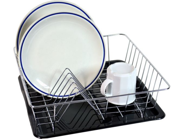 90038 - BERLINO edényszárító tálcával króm (ARTEX 14.83.21)