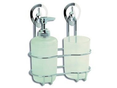 90166 - STICK szappanadagoló fogmosópohárral króm (ARTEX 22.19.10)