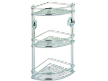 90173 - STICK sarokpolc 3 részes króm (ARTEX 22.19.23)