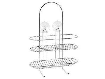 90206 - RAINBOW sampontartó széles króm (ARTEX 29.13.55)