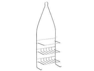 90208 - SHOWER sampontartó szegletes króm (ARTEX 29.10.21)