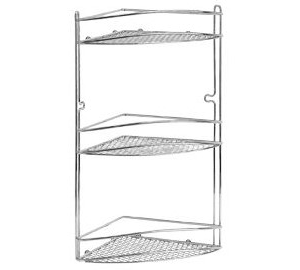 90223 - STAR sarokpolc 3 részes króm (ARTEX 29.16.65)