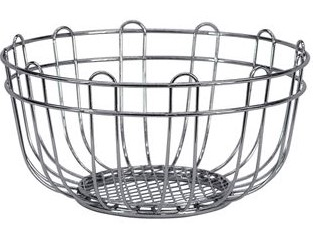 90233 - KITCHEN gyümölcskosár 24 CM króm (ARTEX 29.20.35)