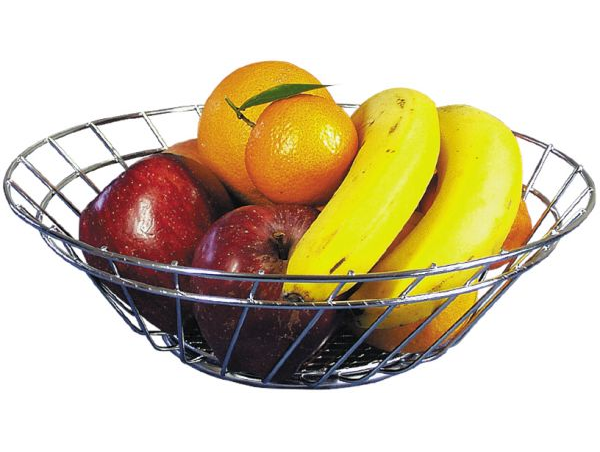 90234.png 90234 - KITCHEN gyümölcskosár 32 CM króm (ARTEX 29.20.45)