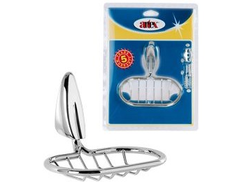 90270 - GLACIAR szappantartó rácsos inox (ARTEX 22.30.11)