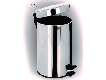 90295 - BINTY 20 literes pedálos szemetes inox (ARTEX 21.35.20)