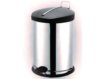 90297 - GARBY 12 literes pedálos szemetes inox (ARTEX 21.35.53)