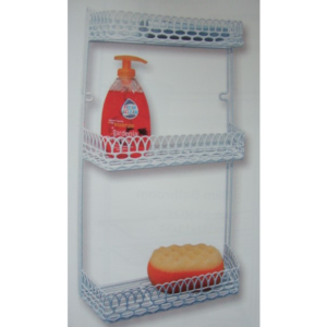 90308 - BLANK polc egyenes 3 részes szinterezett (ARTEX 16.14.24)