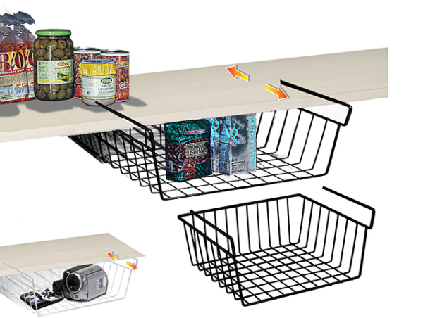 90325 - BLACK GLOBE 30 vendégpolc fekete szinterezett (ARTEX 29.25.30)