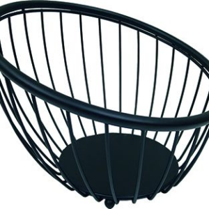 90338 - BLACK GLOBE gyümölcskosár 28 fekete epoxy (ARTEX 29.25.02)