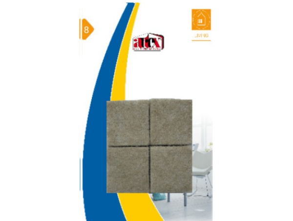 90350 - Kopásgátló filc 33x33 mm 8 db bézs (ARTEX 22.02.87)