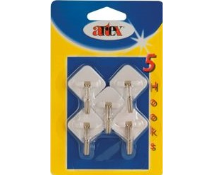 90393 - Akasztó fém kampóval 5 db (ARTEX 22.02.23)