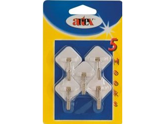 90393 - Akasztó fém kampóval 5 db (ARTEX 22.02.23)