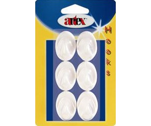 90398 - Akasztó ovál 6 db (ARTEX 22.02.29)