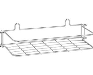 90404 - SLIM polc egyenes 1 részes króm (ARTEX 27.10.32)