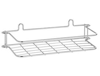 90404 - SLIM polc egyenes 1 részes króm (ARTEX 27.10.32)