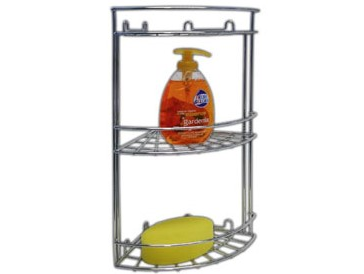 90416 - SLIM sarokpolc 3 részes króm (ARTEX 27.10.39)