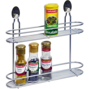 90507 - CUKY PROOF fűszerpolc 2 részes ezüst epoxy (ARTEX 29.21.22)