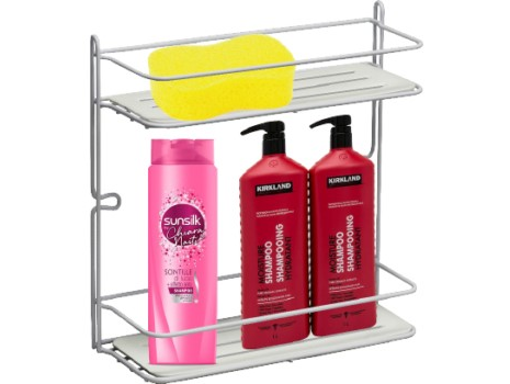 90541 - ICE polc egyenes 2 részes fehér epoxy (ARTEX 29.19.02)