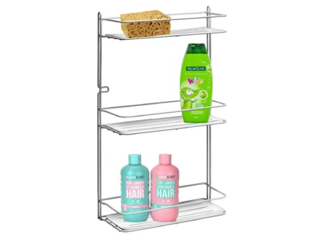 90542 - ICE polc egyenes 3 részes fehér epoxy (ARTEX 29.19.03)