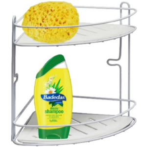 90544 - ICE sarokpolc 2 részes fehér epoxy (ARTEX 29.19.12)