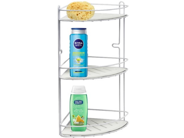 90545 - ICE sarokpolc 3 részes fehér epoxy (ARTEX 29.19.13)