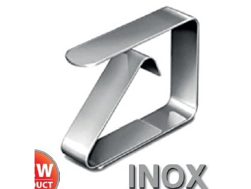 90644 - Abroszrögzítő csipesz 4 db inox (ARTEX 22.02.69)