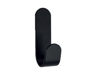 90677 - Akasztó fekete 4 db (ARTEX 22.02.00)