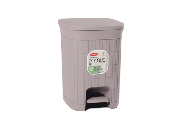 51822 - DOMUS pedálos szemetes 20 literes grézs (STEFANPLAST 90301)